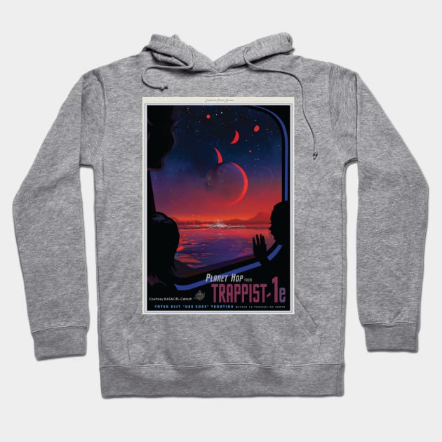 Trappist-1e Concept Art Hoodie by Big Term Designs